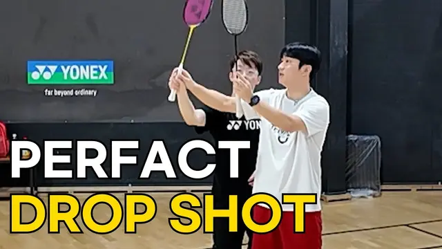 Practice DROP SHOT, You Need to Use in Badminton