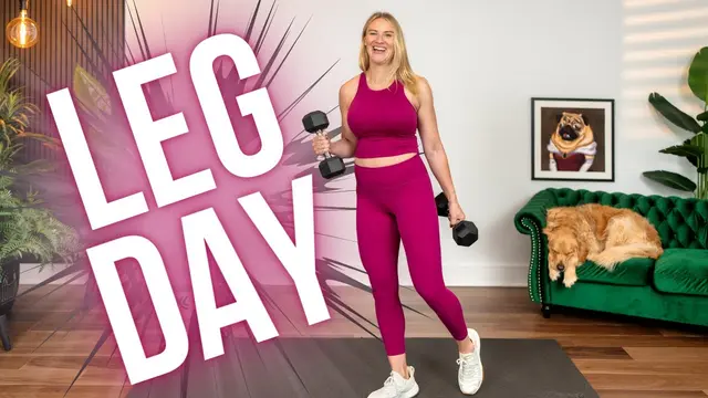 30 min. Lower Body (Glutes, Thighs, Hams, Quads, & Calves) Strength Training | BUILD MUSCLE AT HOME!