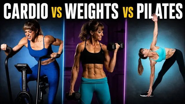 Cardio vs Weights vs Pilates - Which One Is Best For Fat Loss?