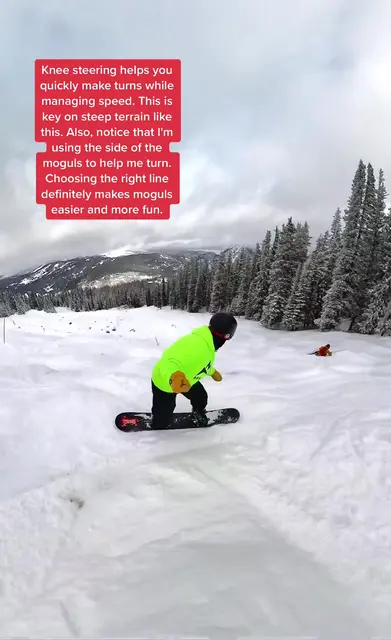 Riding moguls highlights your weaknesses as a snowboarder ...