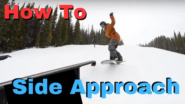 Urban Style Rails! How To Side Approach A Snowboard Rail