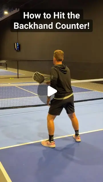 How to hit the Pickleball backhand counter 1️⃣ Paddle ... - Instagram