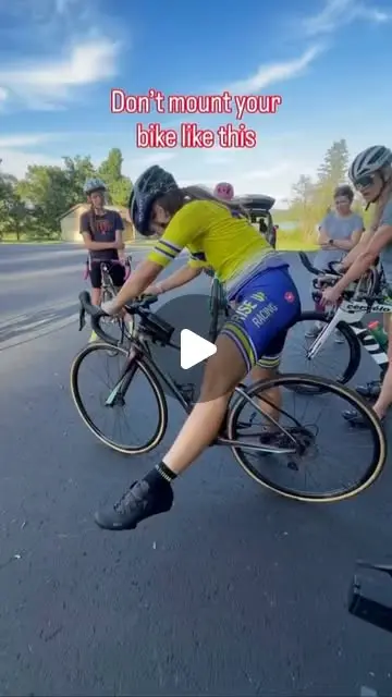 Part 1 of 6 Simple Bike Handling Skills Mounting your ...