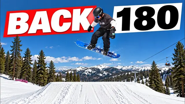3 Tips to Master Backside 180's on your Snowboard