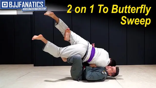 2 on 1 To A Butterfly Sweep by Alex Kennedy