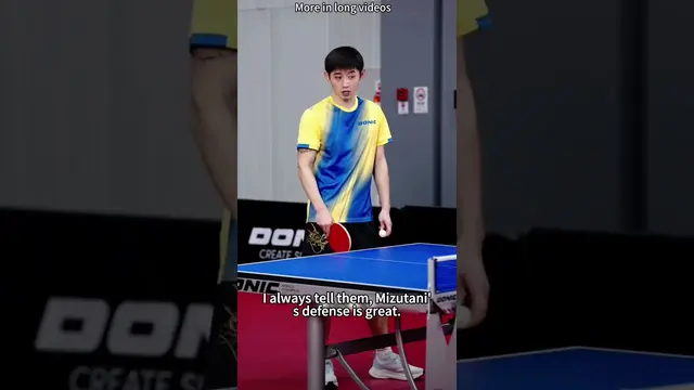 Zhang Jike teaches the right way to block #tabletennis #pingpong #world champion