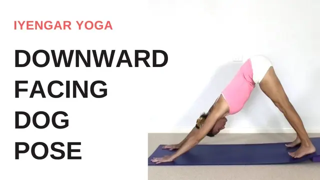 DOWNWARD FACING DOG POSE (Adho Mukha Svanasana) | Iyengar Yoga