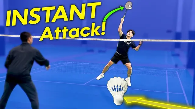 Turn Defense into Attack INSTANTLY (Badminton Net Kill)