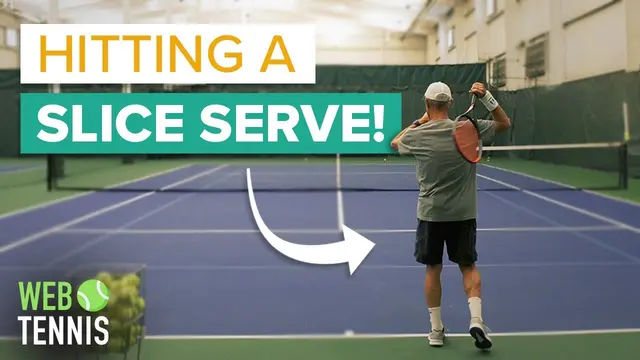 How to Hit a Slice Serve in Tennis - Tennis Serve Lesson