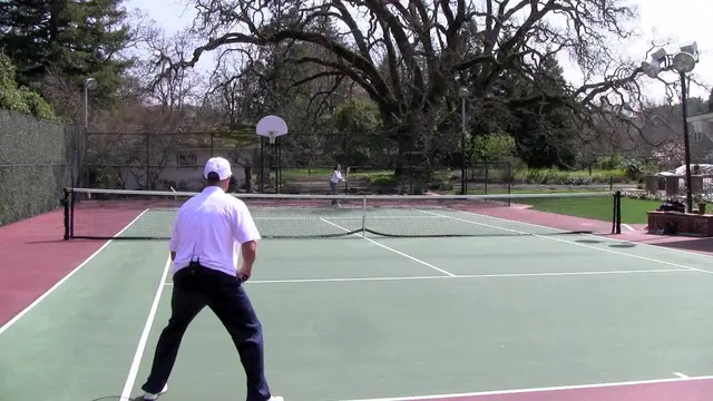 Tennis Return of Serve Drop Shot - Beat Those Pushers