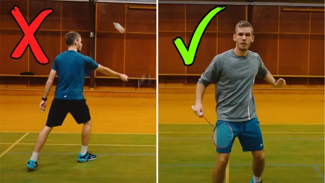 Don't do BACKHAND, do this - Around The Head Smash BADMINTON Tutorial