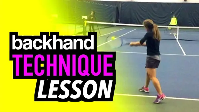 ULTIMATE Tennis Lesson: Two Handed Backhand Technique