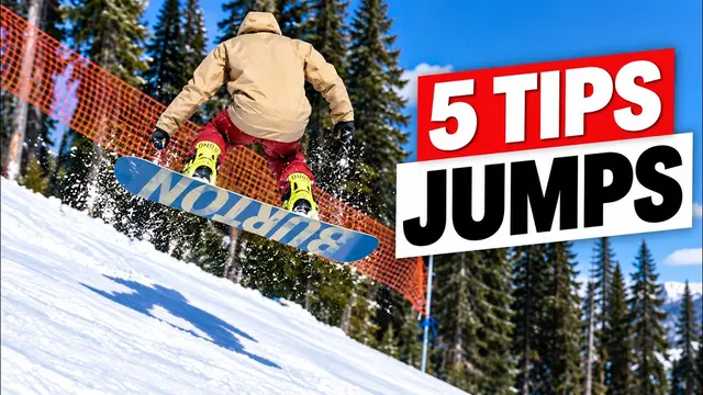 5 Tips for Beginner Snowboard Jumps