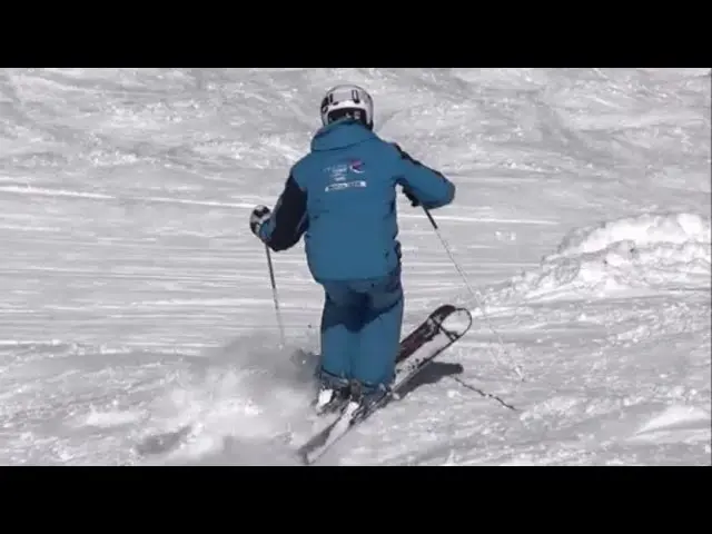 Advanced Mogul skiing Movements, explanation and visuals