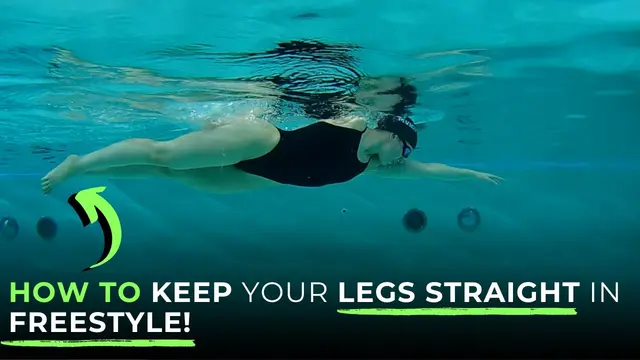 How to Keep Your Legs Straight in Freestyle | Fix Splaying for a Stronger Kick!