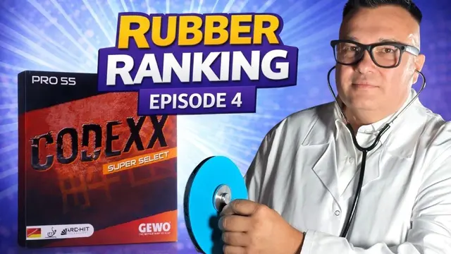 Gewo CODEXX Pro 55 Super Select | Is This My Perfect Table Tennis Rubber?