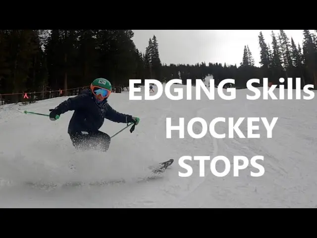 Hockey Stops, why edging skills matter, Video #2