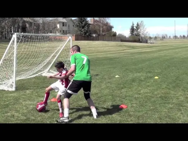 How To Shield A Soccer Ball - AND - How To Defend In Soccer