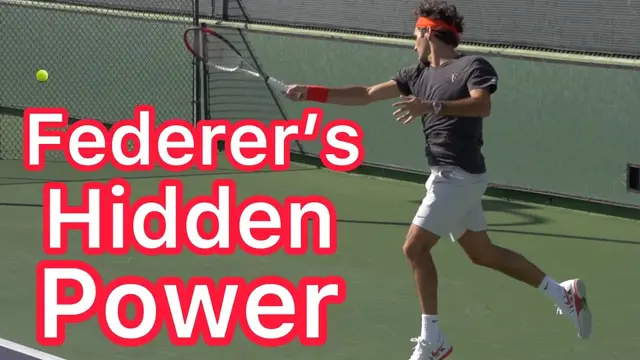 Roger Federer’s HIDDEN Forehand Power Source