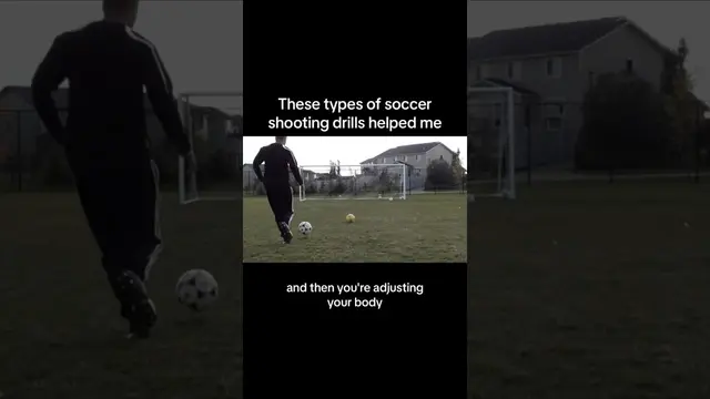 These soccer shooting drills helped me score more goals #soccer #football