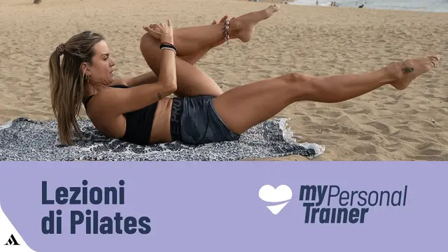 Pilates: Single leg stretch