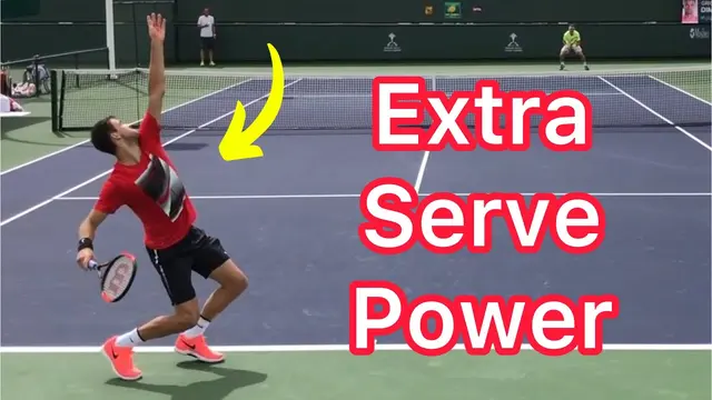 Get Extra Serve Power With One Simple Tip (Tennis Serve Technique Explained)