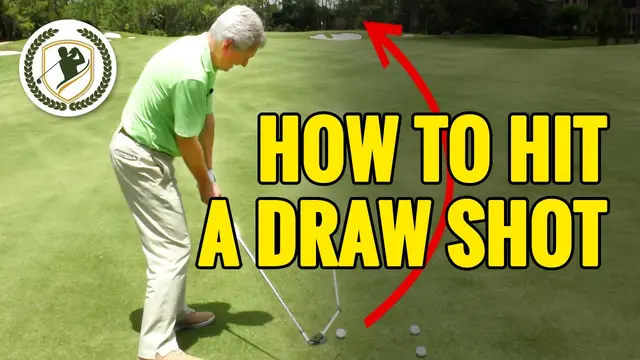 HOW TO HIT A DRAW SHOT IN GOLF - PGA TOUR SWING TIPS
