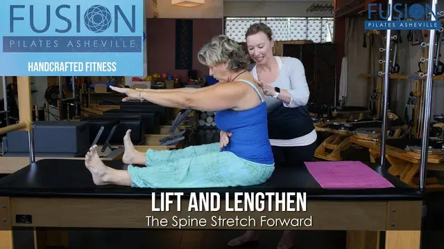 Lift and Lengthen : The Spine Stretch Forward