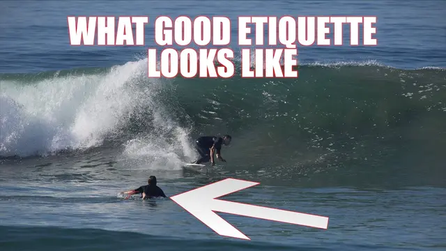 This is What Good Surf Etiquette Looks Like