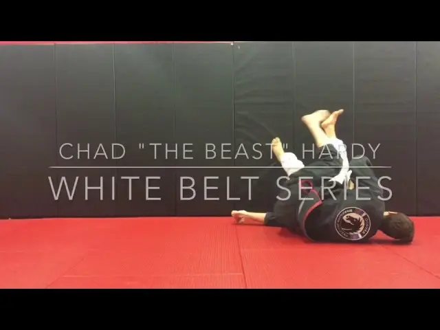 White belt scissor sweep series