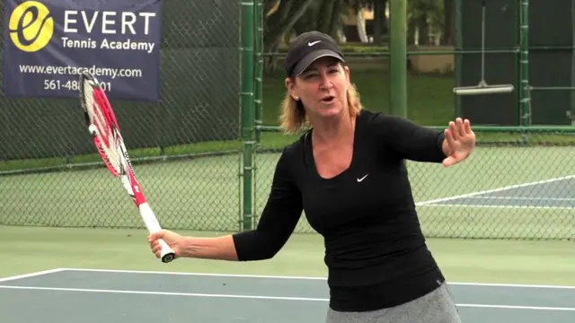 Topsin Lob by Chris Evert