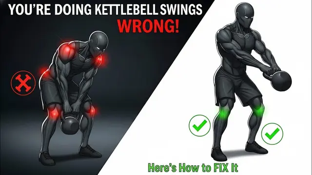 Stop Doing Kettlebell Swings Wrong! Fix Your Form & Build Explosive Power FAST