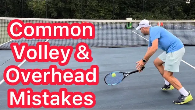 Avoid These 3 Common Volley & Overhead Mistakes (Singles Strategy Explained)