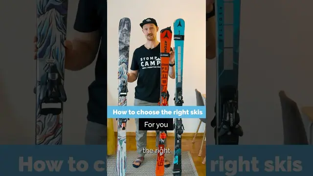 How to Choose The Right Skis for You #shorts