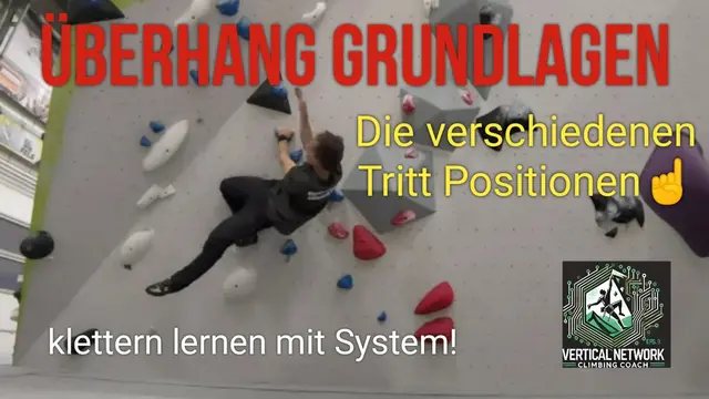 Überhang-Masterclass: Verschiedene Fußpositionen für maximale Kontrolle und Power!💪Lvl1-2