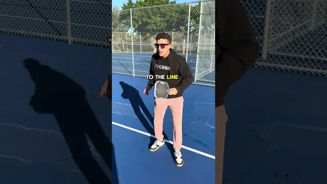 How to Hit a Perfect Return of Serve #pickleball #pickleballtips