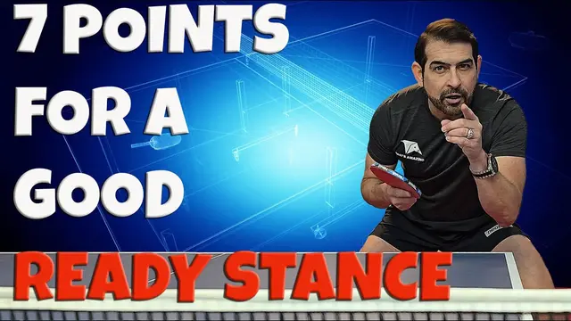 🏓7 Points for a Perfect Table Tennis Ready Stance #beginners #training #ready #stance