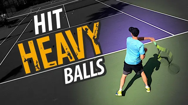 How to Hit HEAVY - Forehand Tennis Lesson