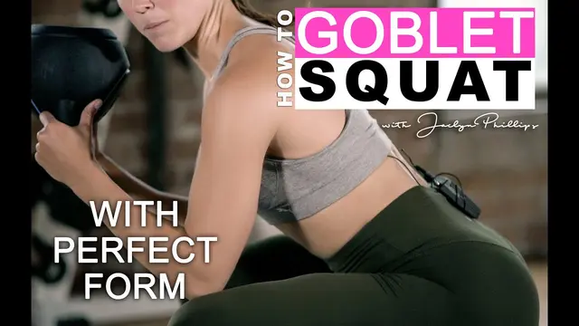 Goblet Squats - Kettlebell for Beginners