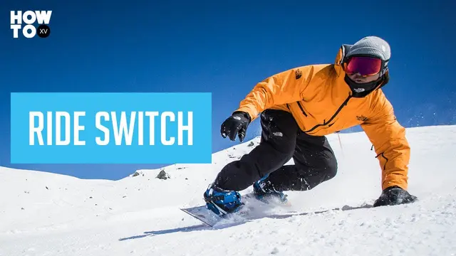 RIDE SWITCH ON A SNOWBOARD | HOW TO XV