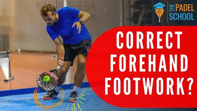 BEST foot position for FOREHAND in padel?