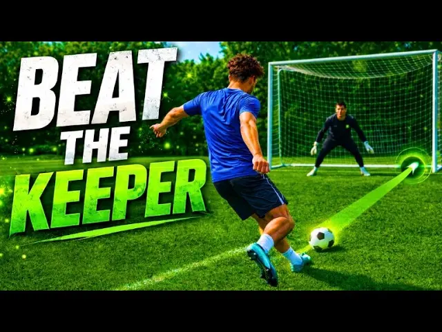 1v1 Finishing in Soccer (How to Beat the Keeper Every Time)