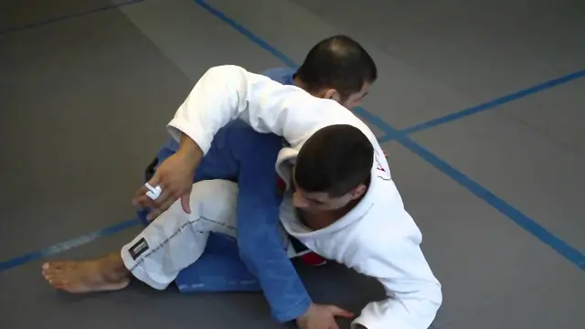 hip bump sweep to omoplata