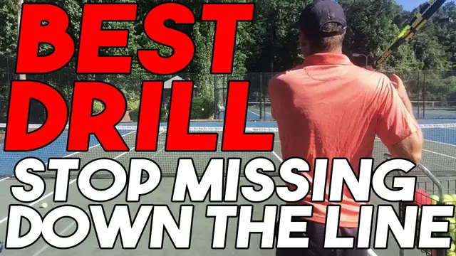 Tennis Tips: Best Drill to Stop Missing Down the Line Approach Shots
