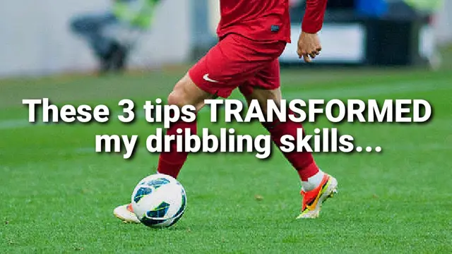 My soccer dribbling skills TRANSFORMED with these 3 tips...
