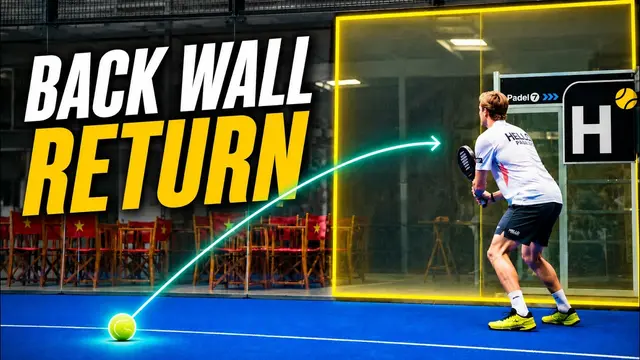 How to Return off the Back Wall in Padel - Live Session