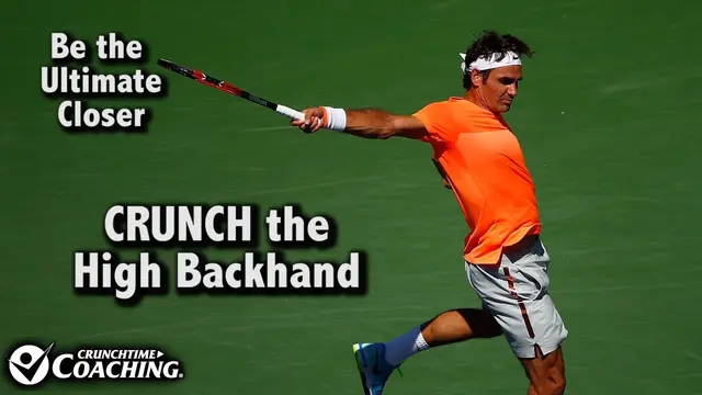 Tennis Tips: How to Crush High Backhand Approach Shots