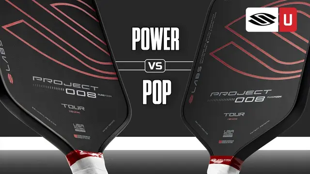 Pickleball Paddle Power vs. Pop Explained!