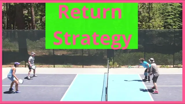 Pickleball Fundamentals-The Return of Serve Strategy
