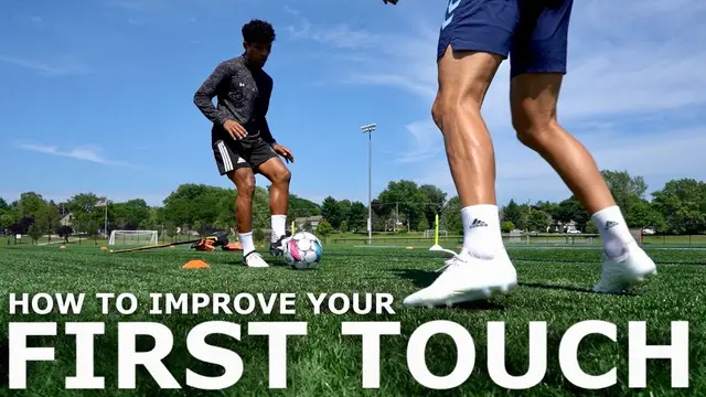 First Touch Training For Footballers | Improve Your First Touch